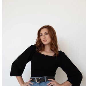 ABLE Brand - Brynn Belt, Black L/XL